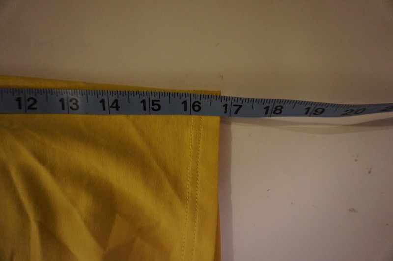 Gym Shark Yellow Cut Off Sleeveless Crop Top Work Out Shirt Sz XL Cotton Blend gallery