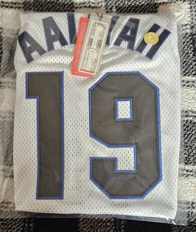 Men’s Headgear Classics Aaliyah #19 Bricklayers Basketball Jersey Size L & 4XL gallery