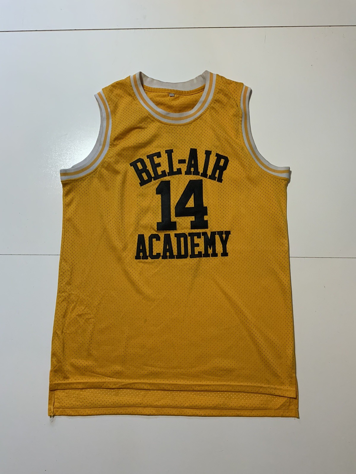 The Fresh Prince Of Bel Air Academy Will Smith Basketball Mesh Jersey Sz. L gallery