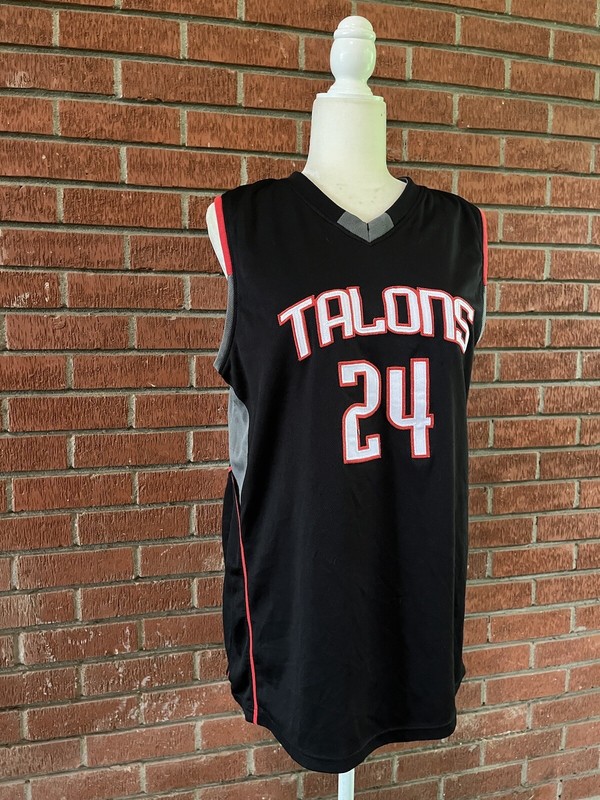 Reversible Sleeveless Red White & Blue #24 Eagle Jersey Pullover Activewear Lrg gallery