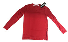 Marucci Performance Softball Tee Long Sleeve Round Neck RED MATPFMLSW