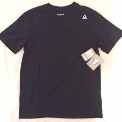 ‘NEW’ Reebok Mens Training Tee Jolt SS Classic Cut Blue Size Small….