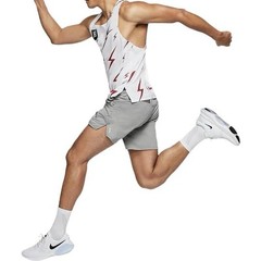 Nike Medium Aeroswift Bowerman Track Club Running White Singlet CW1257-100 NWT