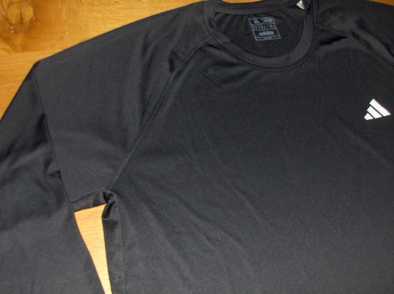 ADIDAS Men's Long Sleeve Essential Shirt - Size XL - Black gallery