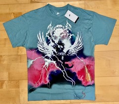 New Mens Nike NSW Max 90 Embrace Victory Angel Shirt HQ2579-464 Blue Sz M