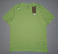 Nike Rise 365 Dri-Fit Gym Running T-Shirt Light Yellow Men’s Size Large