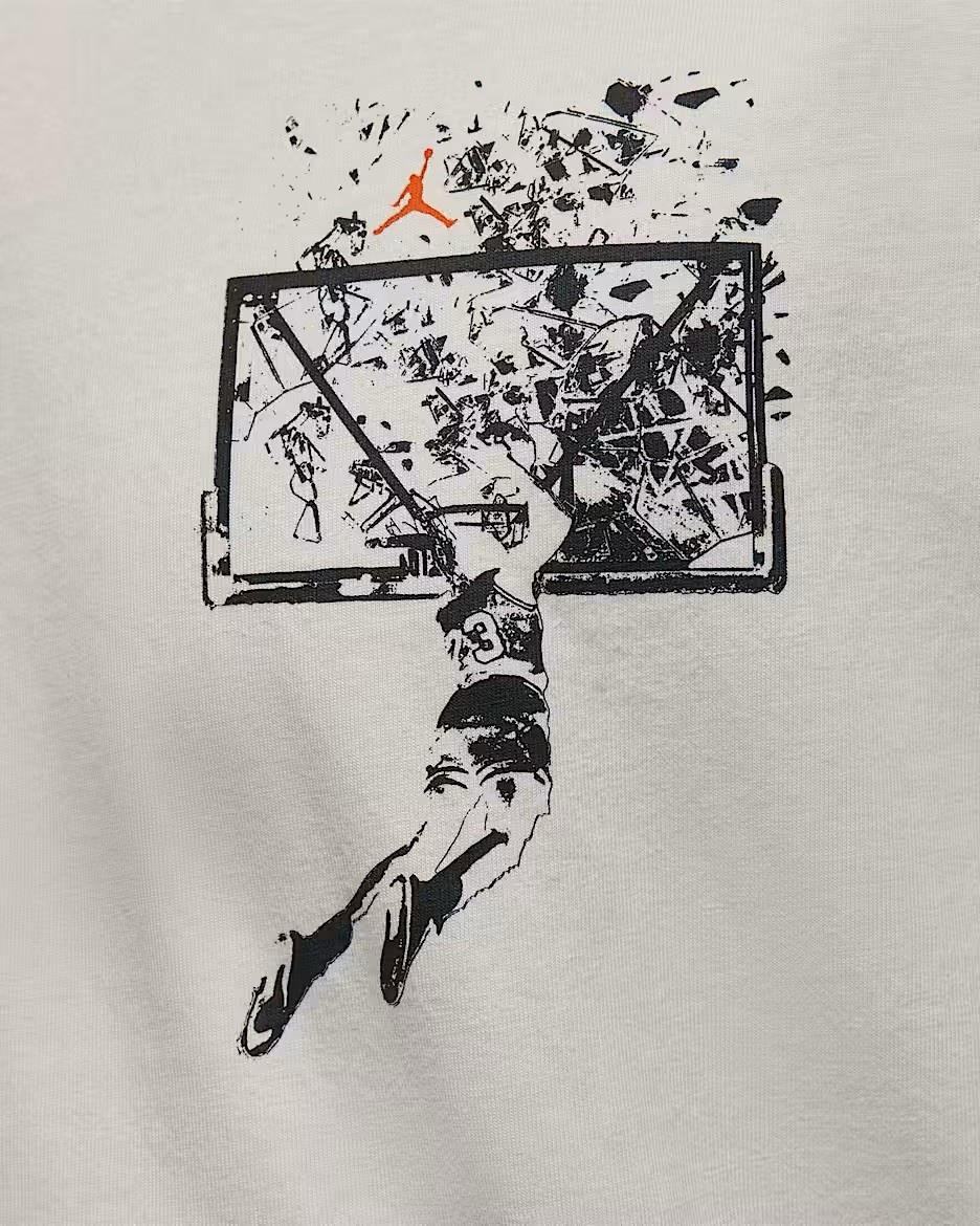Brooklyn Oversized Graphic Mens Short Sleeve Shirt (Sail/Off Noir) gallery