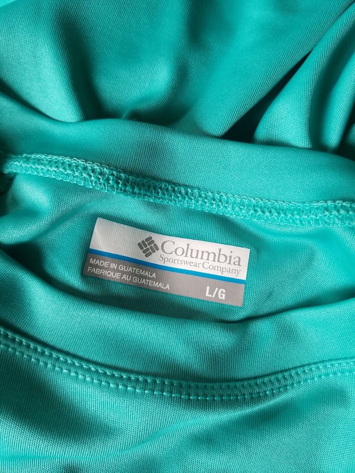 NWT COLUMBIA MEN"S PFG DEEP WAVES LONG SLEEVE WICKING SHIRT, LARGE L UPF 50 gallery