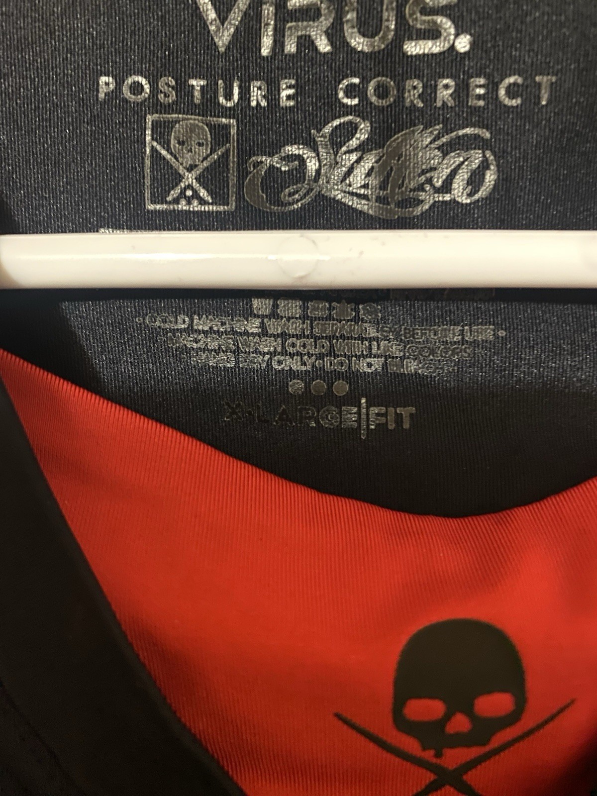 Sullen x Virus Posture Correct Compression Shirt Tattoo Artist Edition Black XL gallery