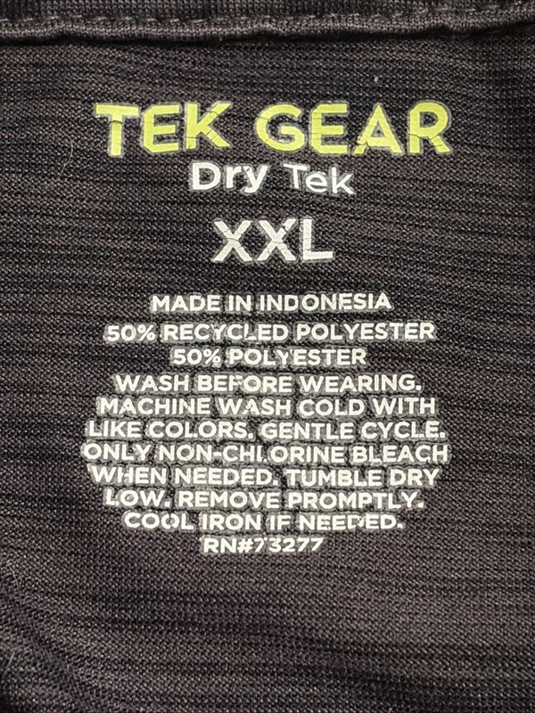 Tek Gear Dry Tek Short Sleeve Breathable Dress Polo Shirt gallery