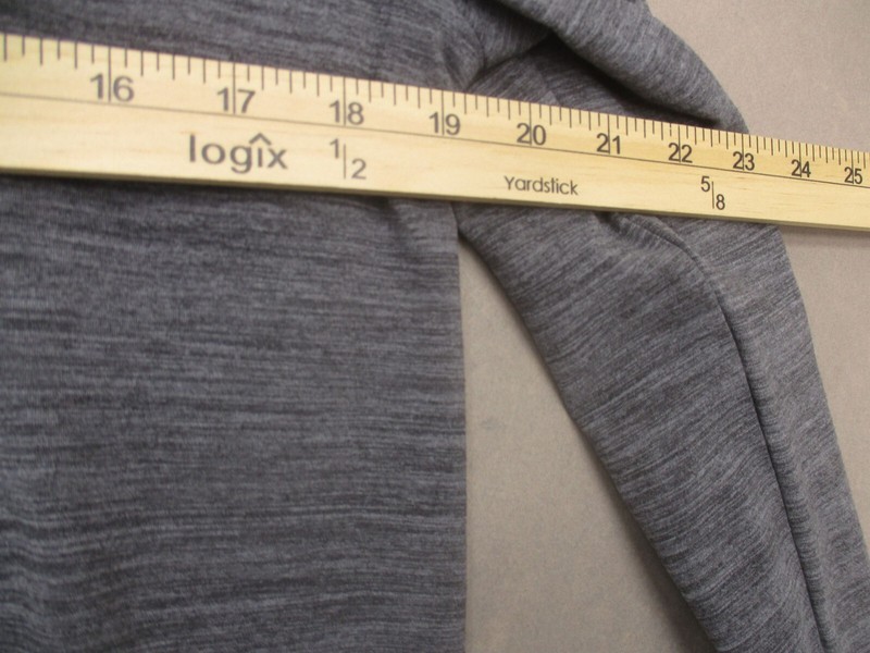 J. Crew Performance Size M Mens 1/4 Zip Gray Long Sleeve Workout Pullover 344 gallery