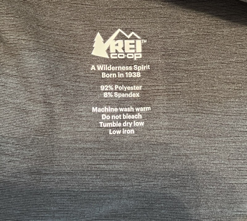 REI Pullover, 1/4 zip, Long-sleeved, Moss Green, Zipped Side Pocket, Men's XXL gallery