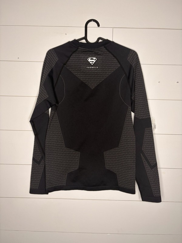 Young La Superman Compression T-Shirt Black, Large YoungLA RARE SOLD OUT NWOT! gallery