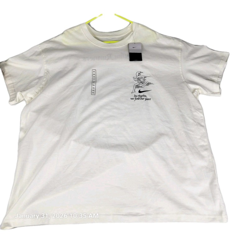 Men’s Nike Rhythm Runners Community Short Sleeve T-Shirt Men's 2XL New With Tags gallery