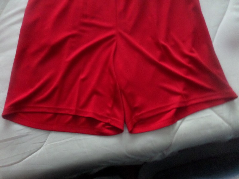 Tek Gear Cool Tek Above The Knee Training FlatBack Mesh Shorts Tech Red XXL NWT gallery