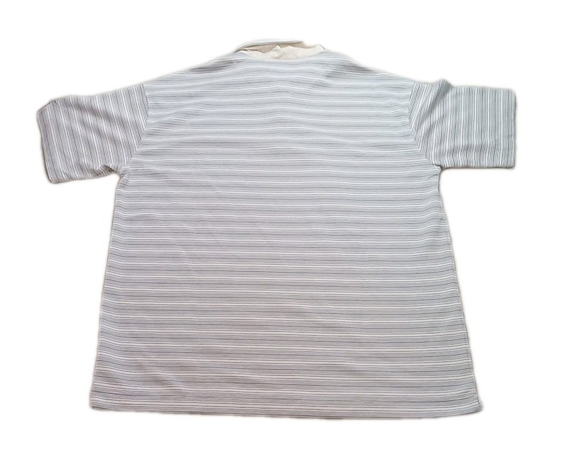 Nike Golf Sphere Dry Polo 3 Button Short Sleeve Shirt Mens Sz XL Striped gallery
