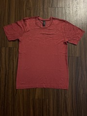 lululemon Metal Vent Breathe Short Sleeve Shirt (Savannah/Watermelon Red) – S