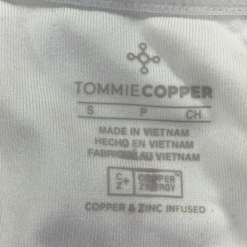 Tommie Copper Shirt Mens Small White Compression Zip Lower Back Support Znergy gallery