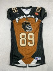 Fan Controlled Football Authentic Game Jersey Mens Large “BORED APE FC” #89