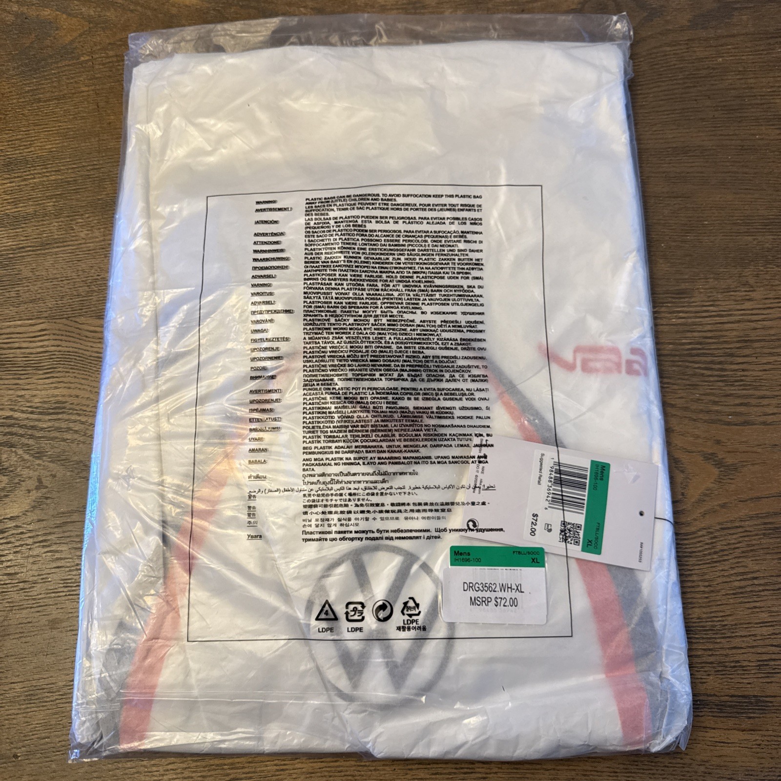 ⚽️🇺🇸Nike USMNT Virgil Abloh Archive World Cup 2026 T-shirt | Size XL | In Hand gallery
