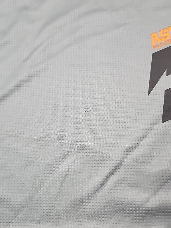 Shift MX Mens Medium Orange Gray Assault BMX Jersey Motocross Long Sleeve gallery