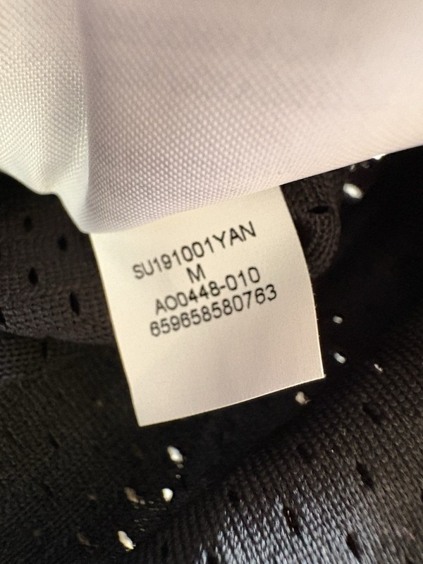 Nike Jordan Air Mesh Baseball Jersey Mens M Black Jumpman Logo gallery