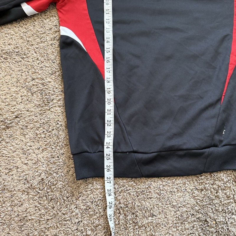 Rare DC United 2008 Adidas Shirt Long Sleeve Formotion Black Size XL gallery