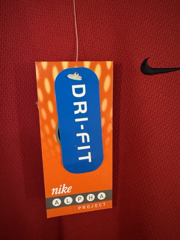 Men’s XL Nike Alpha Project Red With Black Trim tank New Old Stock With Tags. gallery