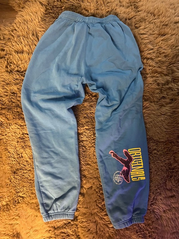 Adidas Men's blue Unite Graphic Sweatpants gallery