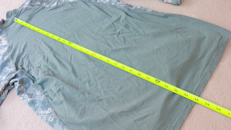 Camo Shirt tech tactical Size L outdoor light weight hiking military props II gallery