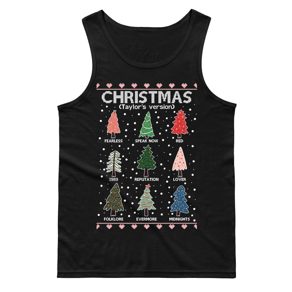 🔥 Christmas Taylor's Version Men's Tank Top Music fans concert holiday gift