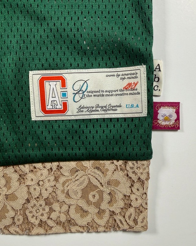 Advisory Board Crystals Juxtaposition Lace Mesh Hockey Jersey Shirt SS24 M NWT gallery