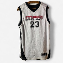 Shirts & Skins MAC 23 Reversible White and black Mac Basketball jersey small