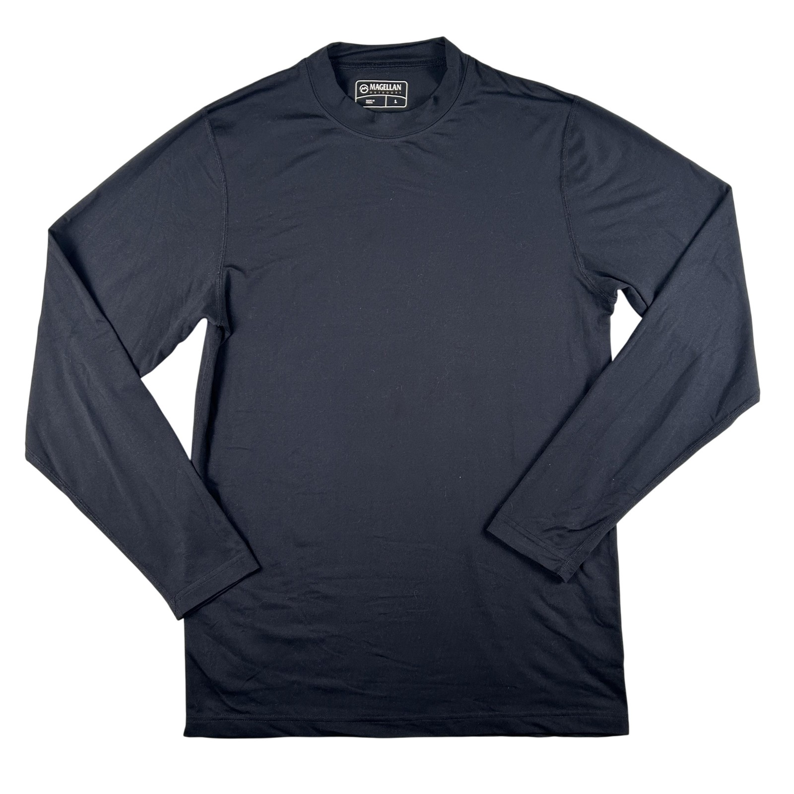 Magellan Outdoors Shirt Mens Large Long Sleeve Performance Base Layer Stretch gallery