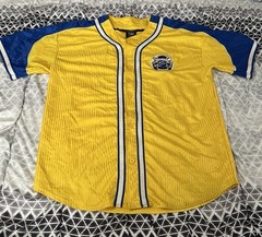 Vintage Y2K Fubu Sports The Collection 05 Champions League Jersey Yellow XL RARE