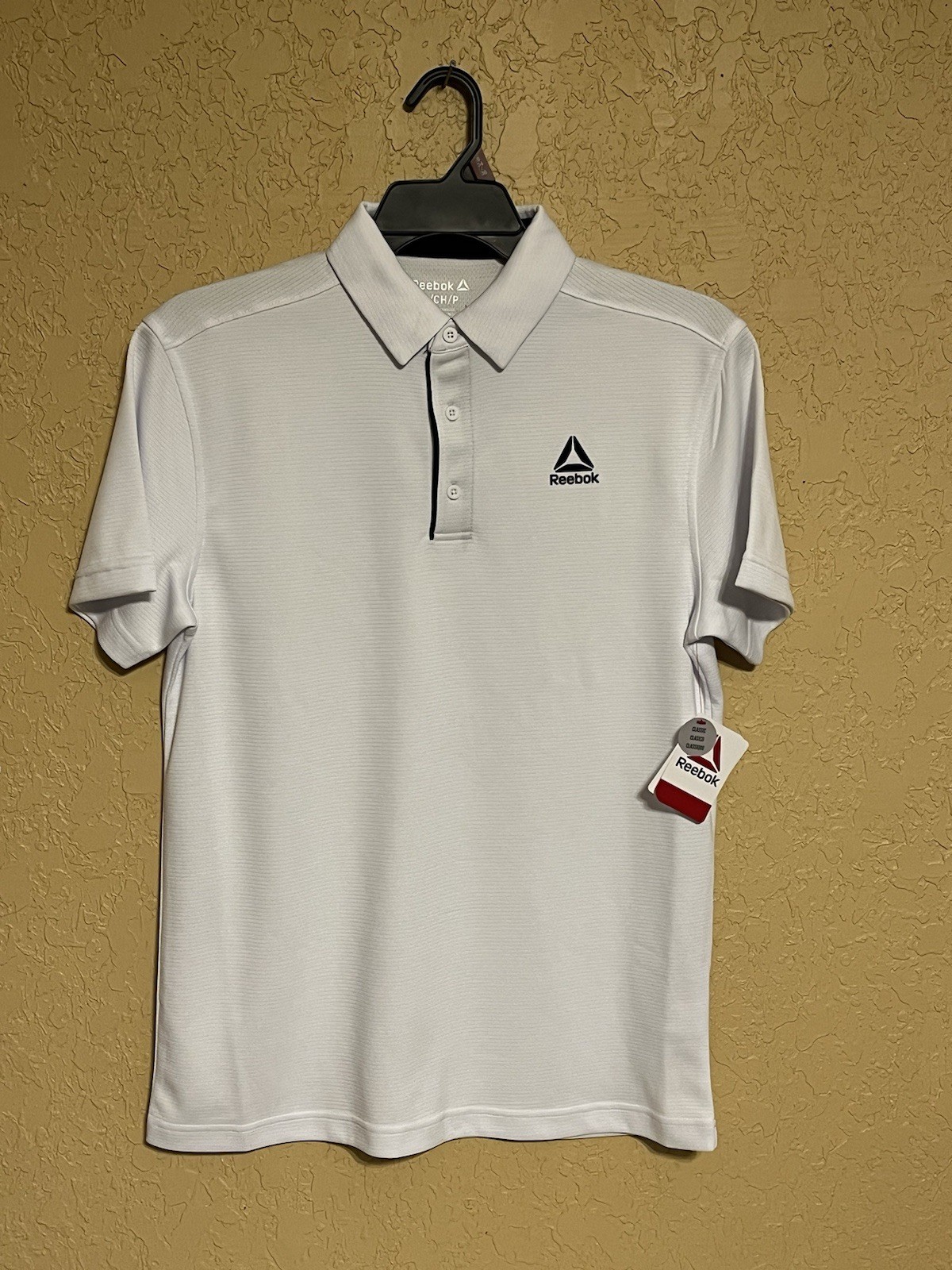 Reebok White Men’s Small Shirt Made In Cambodia gallery