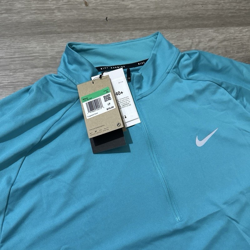 Nike Dri-Fit Stride 1/2-Zip Midlayer Running Sweat Shirt HV2180-345 Men Size XL gallery