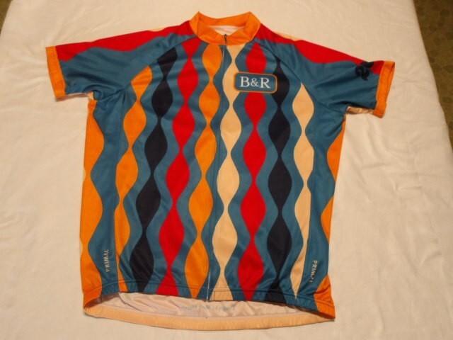 T shirt Cycling Jersey By: Primal Butterfield & Robinson Men's Medium Racing gallery