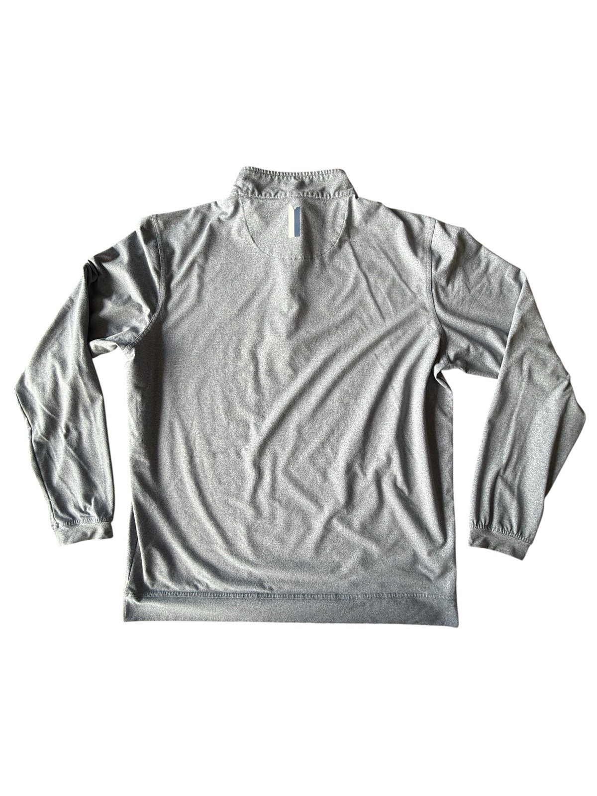Rhoback Men's Quarter Zip Pullover Mens XL Navy Blue Heather gallery
