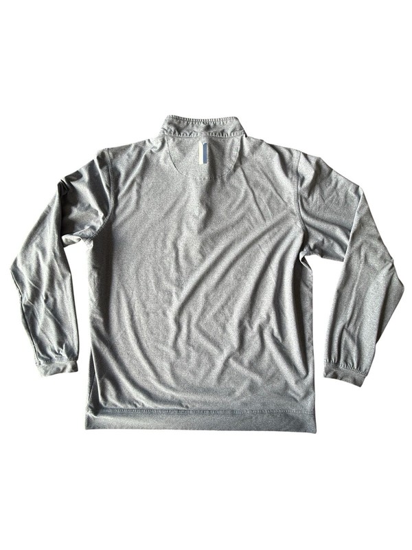 Rhoback Men's Quarter Zip Pullover Mens XL Navy Blue Heather gallery