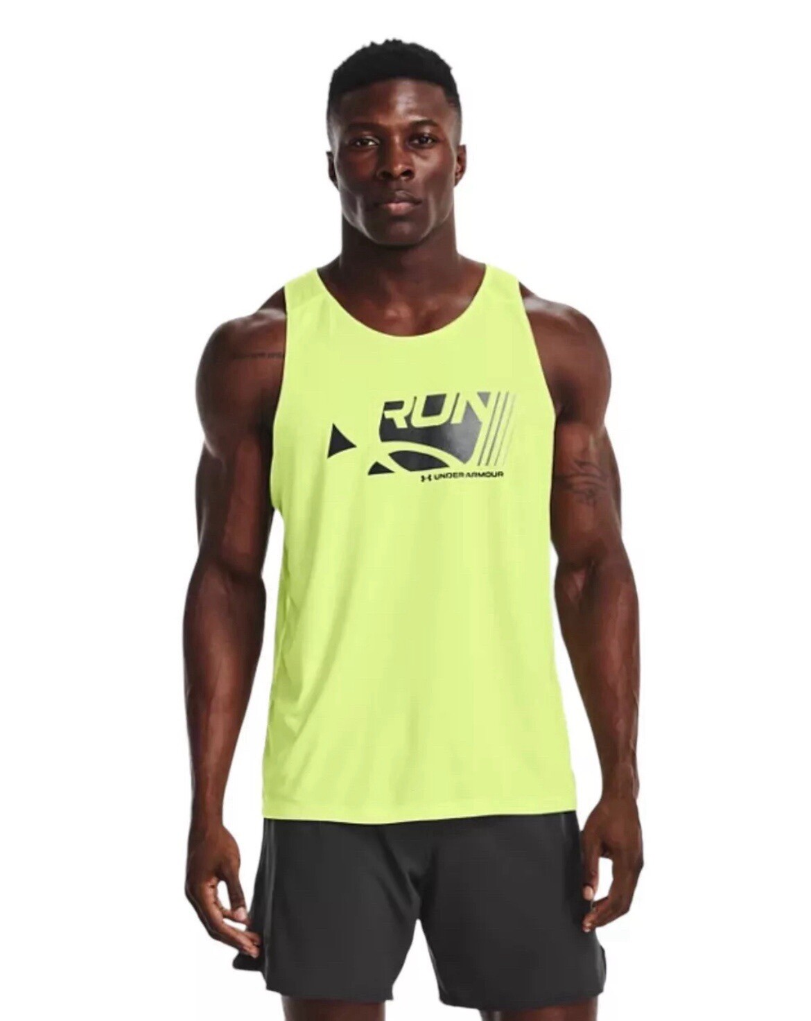 Under Armour Fitted CoolSwitch Run Singlet/Tank, Men’s Medium- NWT $40 gallery