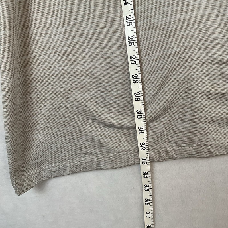 Maelreg 1/4 Zip Performance Pullover Mens 3XL Tan Khaki Long Sleeve Fleece Golf gallery