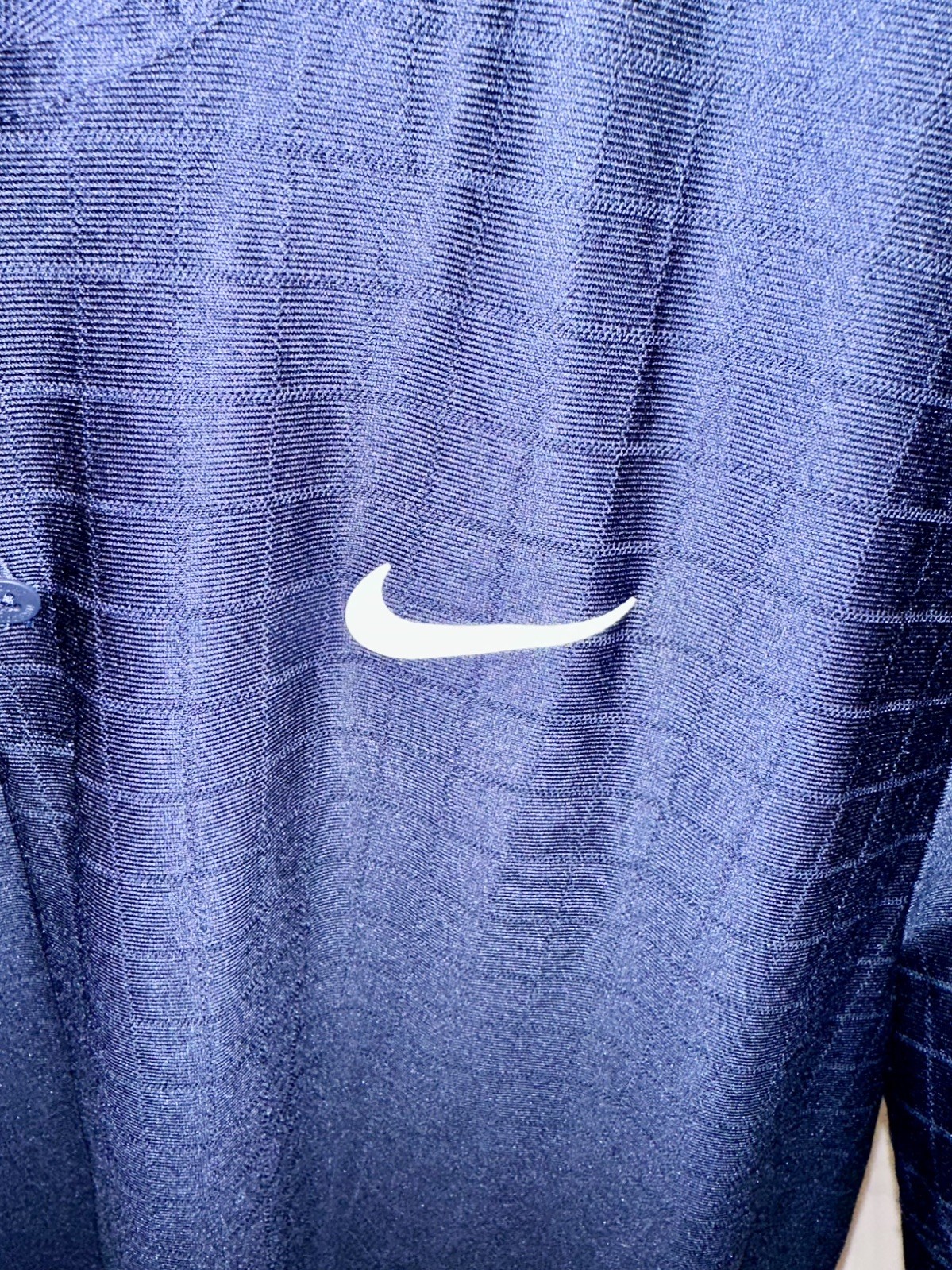 Nike Men’s Dri-Fit Slim Fit Henley Tennis Training Shirt – Navy – XXL gallery