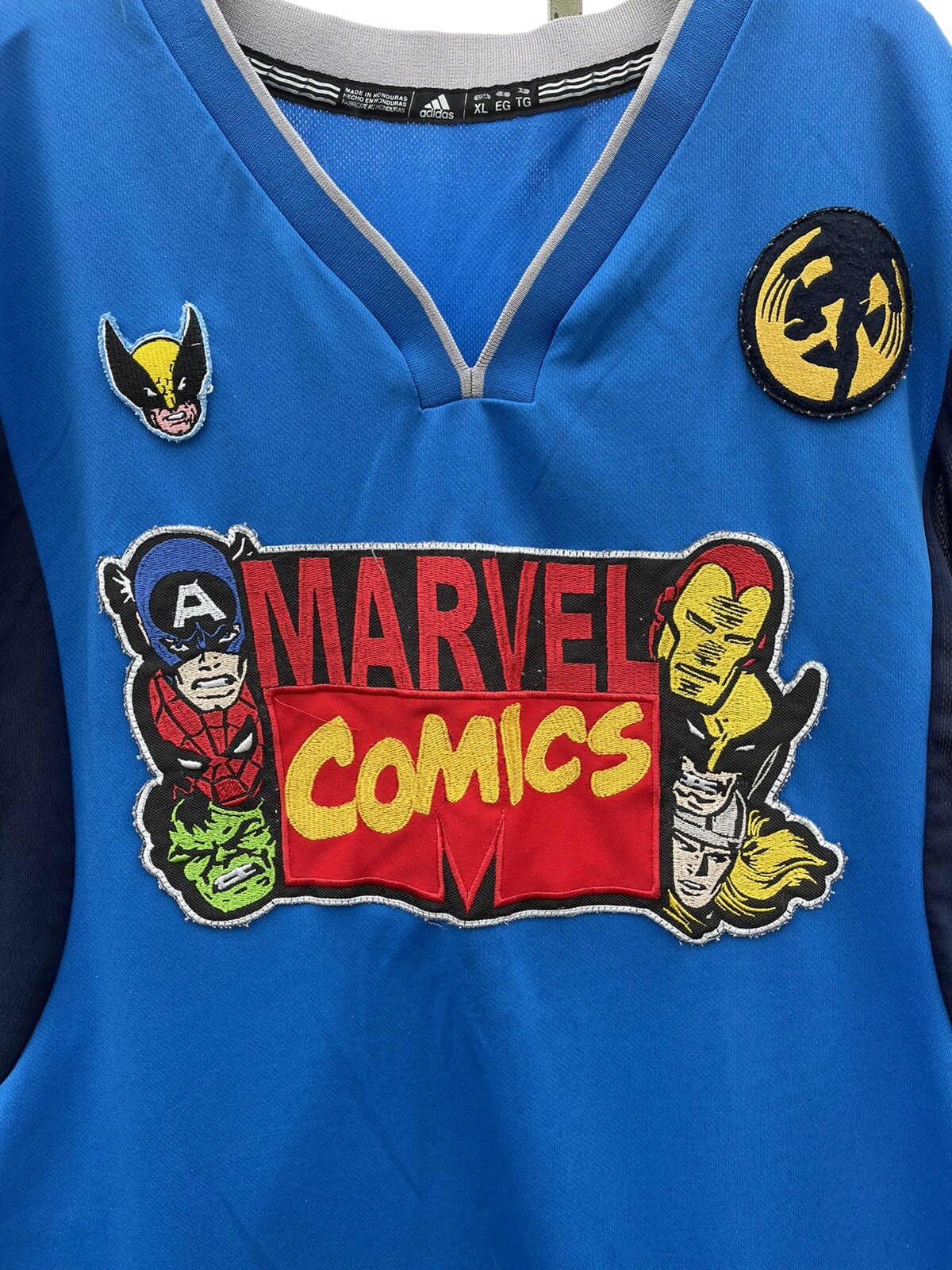 Custom MARVEL SPIDERMAN Avengers X-Men Wolverine Basketball Tank Jersey Shirt XL gallery