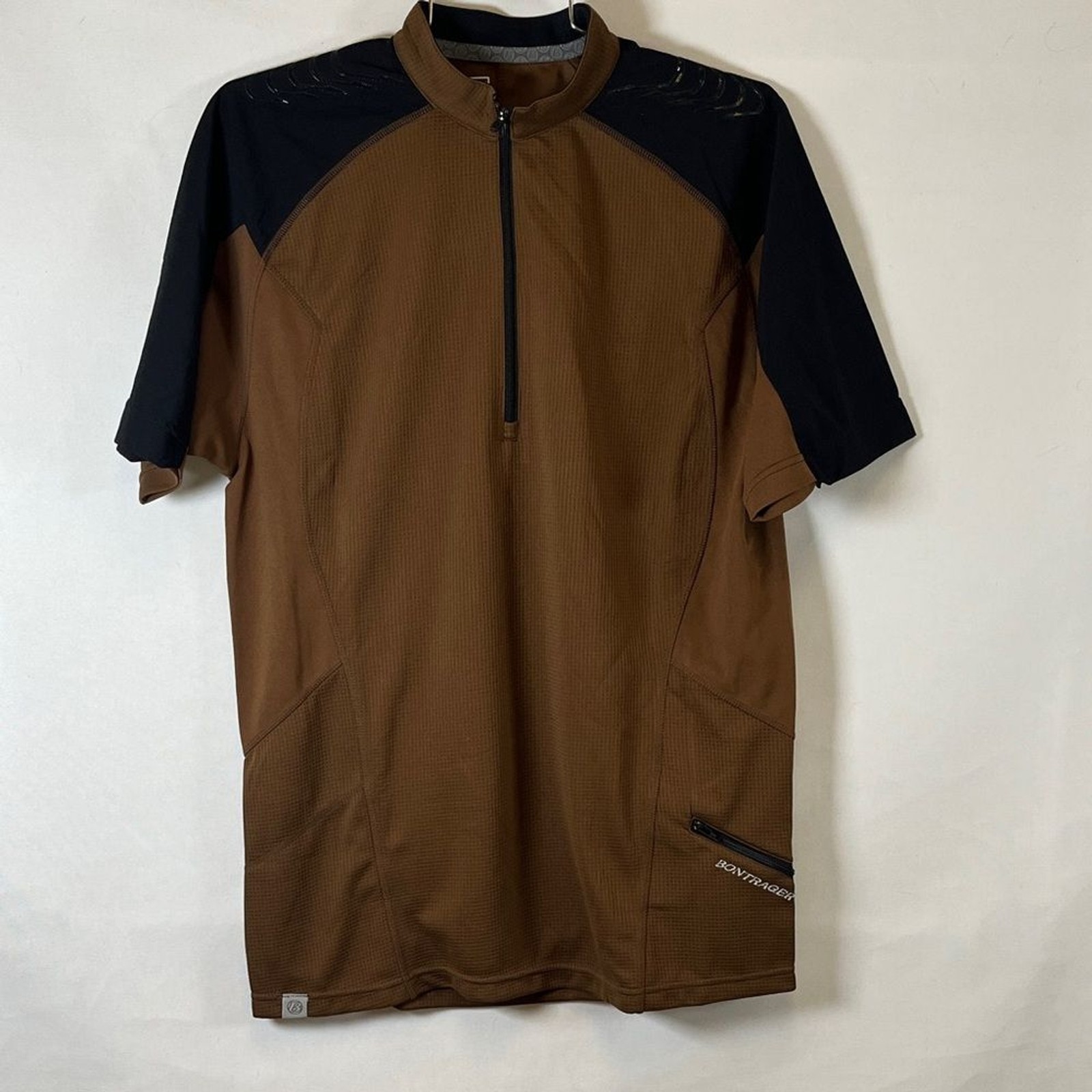 Bontrager Rhythm Comp Short Sleeve Cycling Jersey Men's M 1/4 Zip Performance gallery