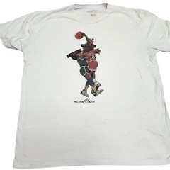 Active Faith Lifestyle Fear Vs Faith Mens Graphic T-Shirt Size 2X