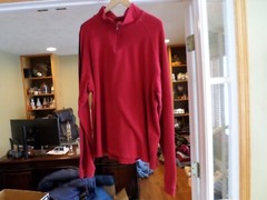 Izod XPG RED swingflex Cool-fx 1/4 Zip Pullover Men’s XXL 2XL long sleeve LN