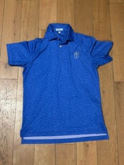 Men’s Peter Millar Crown Collared Polo Shirt Small Golf Design Summer Comfort