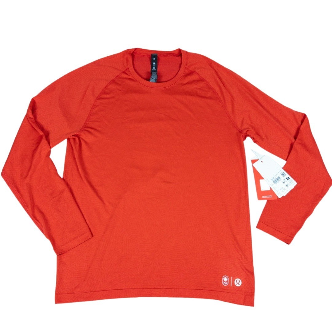 LULULEMON TEAM CANADA MEN'S METAL VENT SHIRT 2026 OLYMPICS NWT XL Maple Leaf gallery