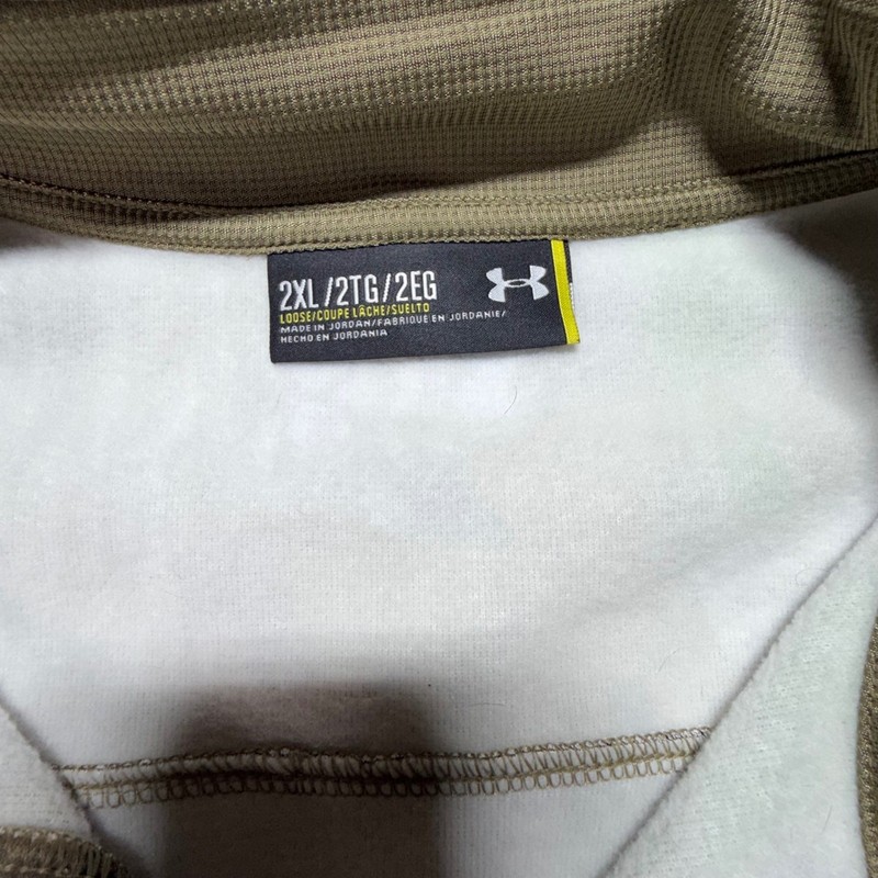 Under Armour ColdGear Realtree Xtra Camo 1/4 Zip Pullover Mens 2XL NEW gallery